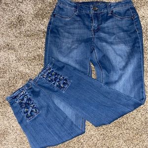 Ankle legging jeans